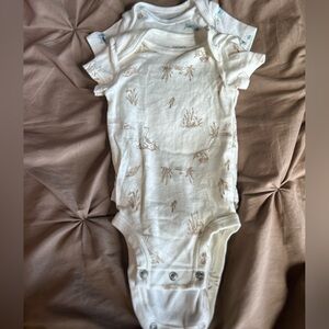 2 one pieces, very well for summertime. Could be for both girls or boy.